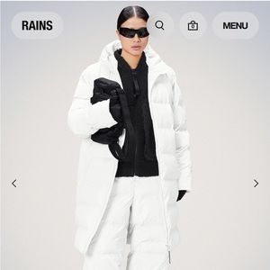 Rains Alta Puffer Jacket Long
